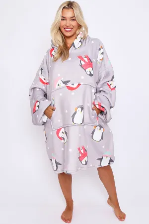 Xmas Penguin Pals Hoodie