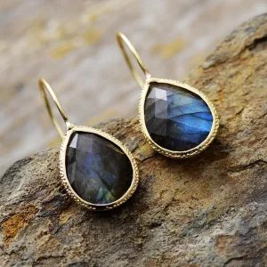 'Yuriyawi' Labradorite Earrings