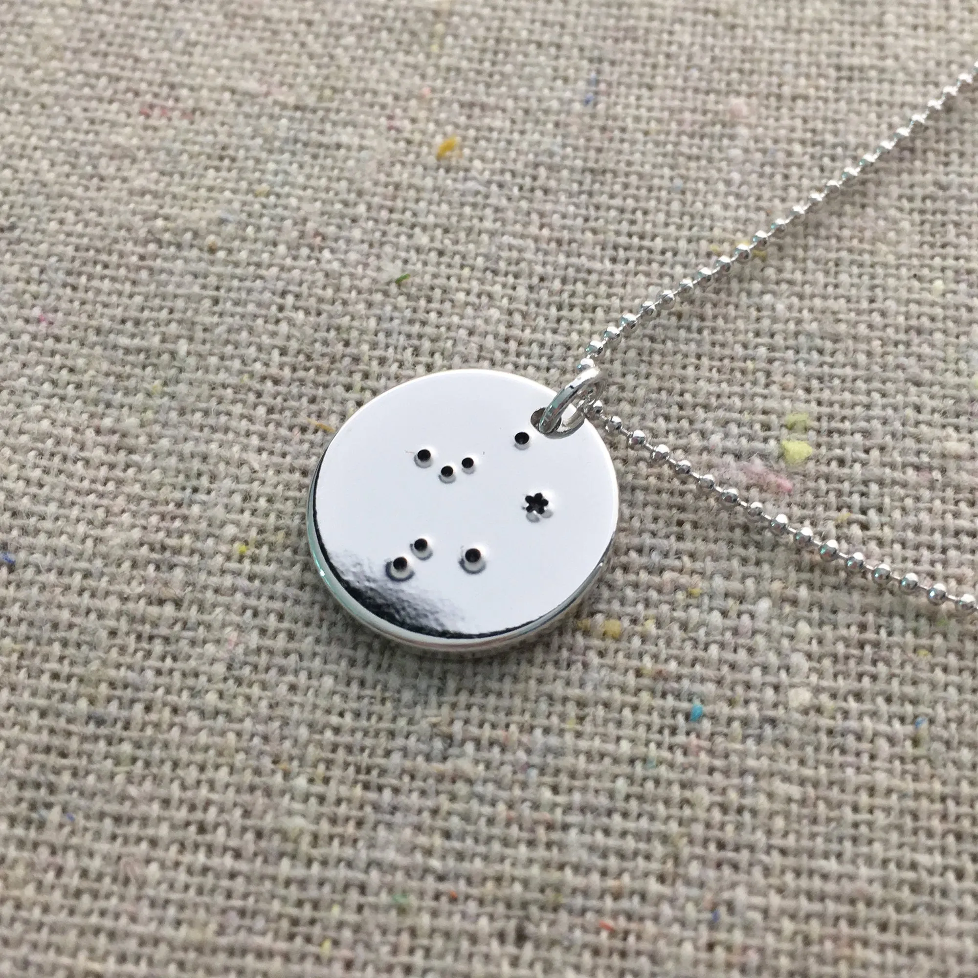 Zodiac Disc Necklace