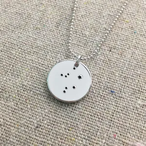 Zodiac Disc Necklace