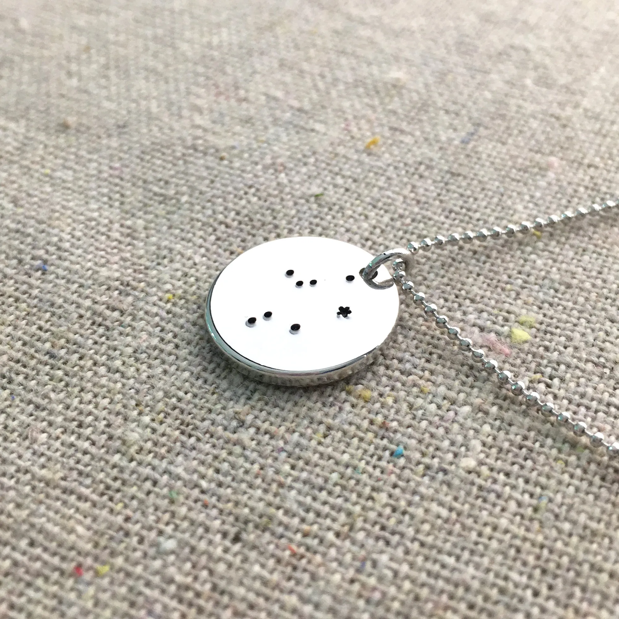 Zodiac Disc Necklace